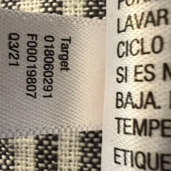 A New Day Blazer Jacket 1 Button Size XXL Blue White Striped Linen Blend Lined - Picture 5 of 6